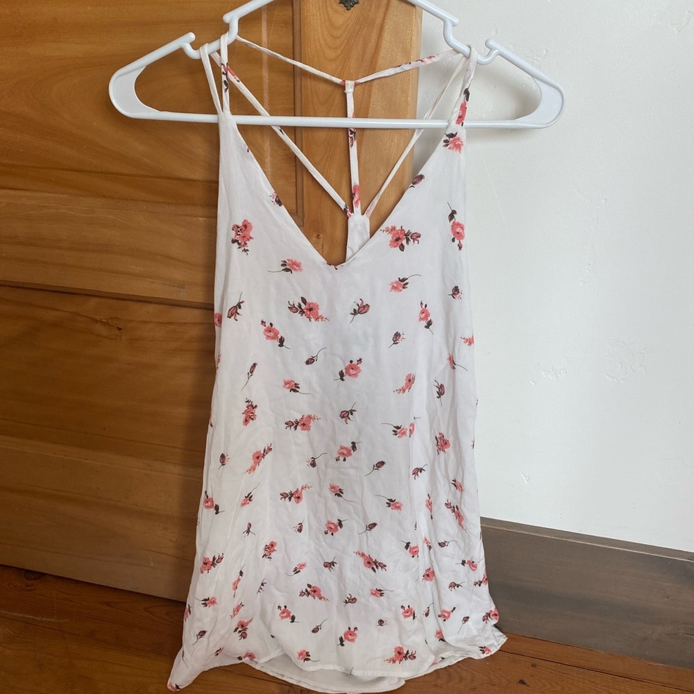 White floral sundress